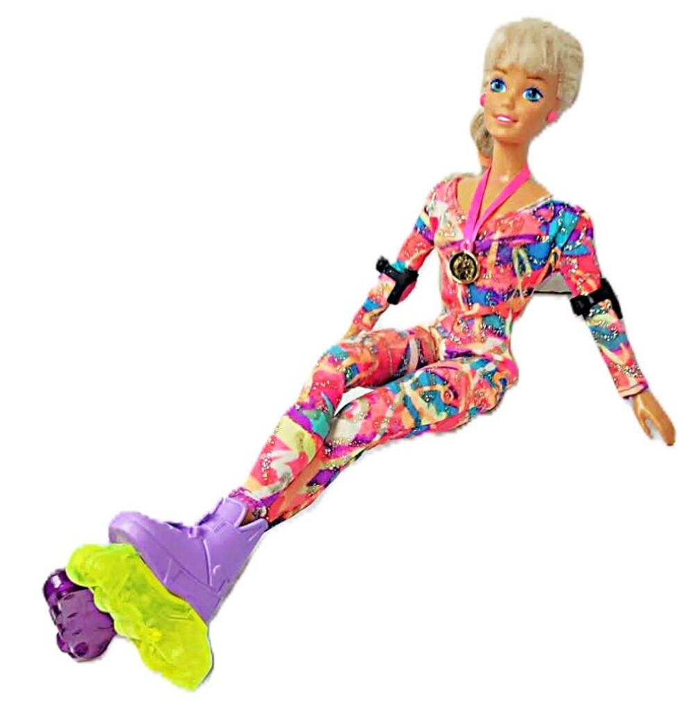 1994 Vintage Hot Skate Barbie ReDo~ Rollerblade